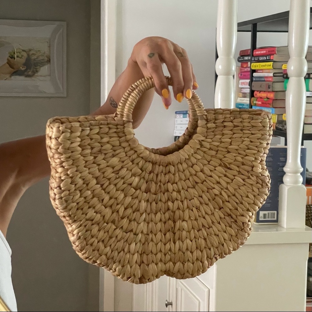 Cult Gaia Rattan Mini Bag